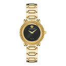 Gold Stainless Steel Dress Watch