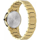 Gold Stainless Steel Dress Watch