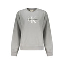 Grigio Cotton Women Sweatshirt