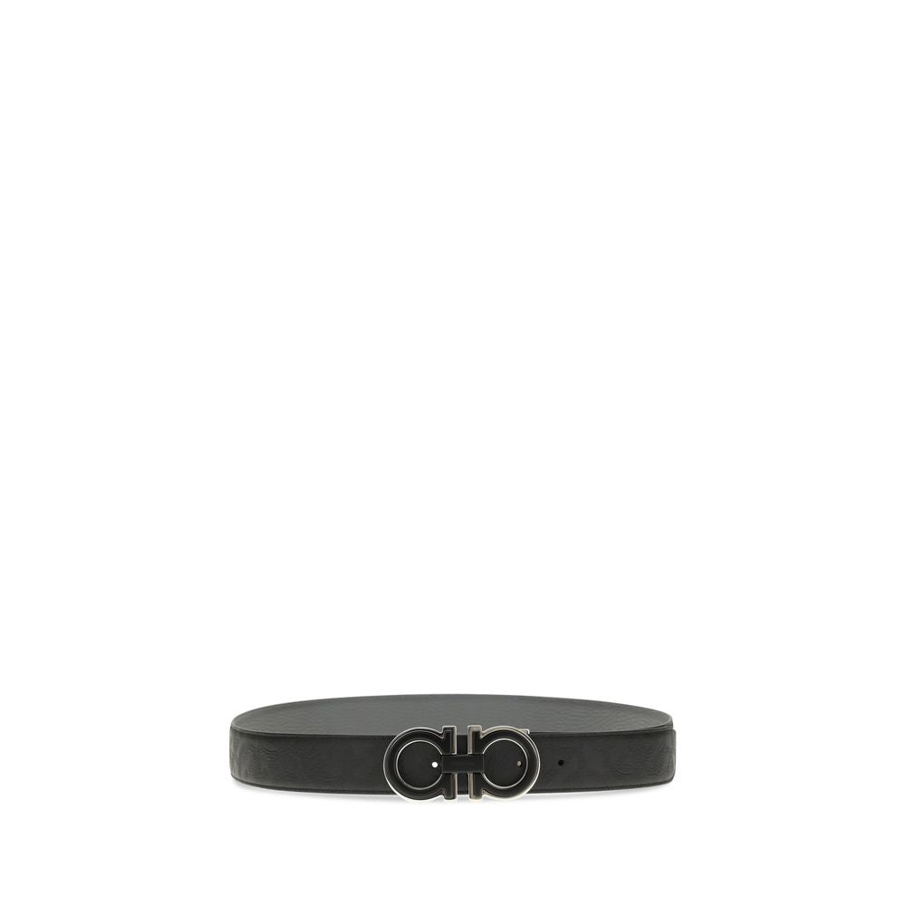 Black Calf Leather Bos Taurus Regular Belt
