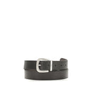 Black Calf Leather Bos Taurus Regular Belt