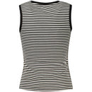 Black Cotton Women's Tank Top
