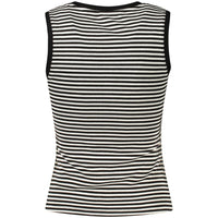 Black Cotton Women's Tank Top