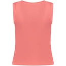 Pink Cotton Women's Tank Top