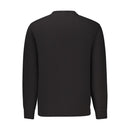 Black Cotton Men's Sweatshirt