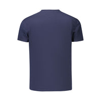 Blue Cotton Men's T-Shirt