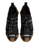 Black Logo Lace Up Low Top NS1 Sneakers Shoes