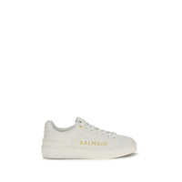 White Calf Leather Bos Taurus Low Top Sneakers