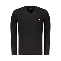 Black Cotton Men T-Shirt