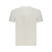 White Cotton Men T-Shirt