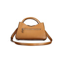 Marrone Polyurethane Women Handbag