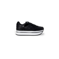 Black Polyethylene Chunky Sneakers