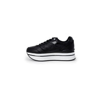 Black Polyethylene Chunky Sneakers