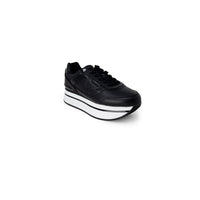Black Polyethylene Chunky Sneakers