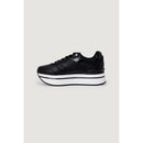 Black Polyethylene Chunky Sneakers