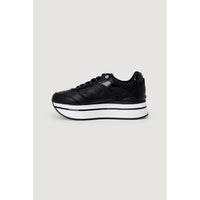 Black Polyethylene Chunky Sneakers
