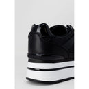 Black Polyethylene Chunky Sneakers