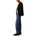 Blue Cotton Relaxed Fit Jeans