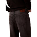 Black Lyocell Relaxed Fit Jeans