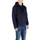 Blue Cotton Hoodie