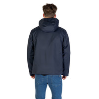 Blue Polyester Coat