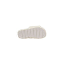Cream Textile Slippers