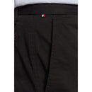 Black Recycled Cotton Casual Pants