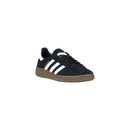 Black Suede Leather Low Top Sneakers