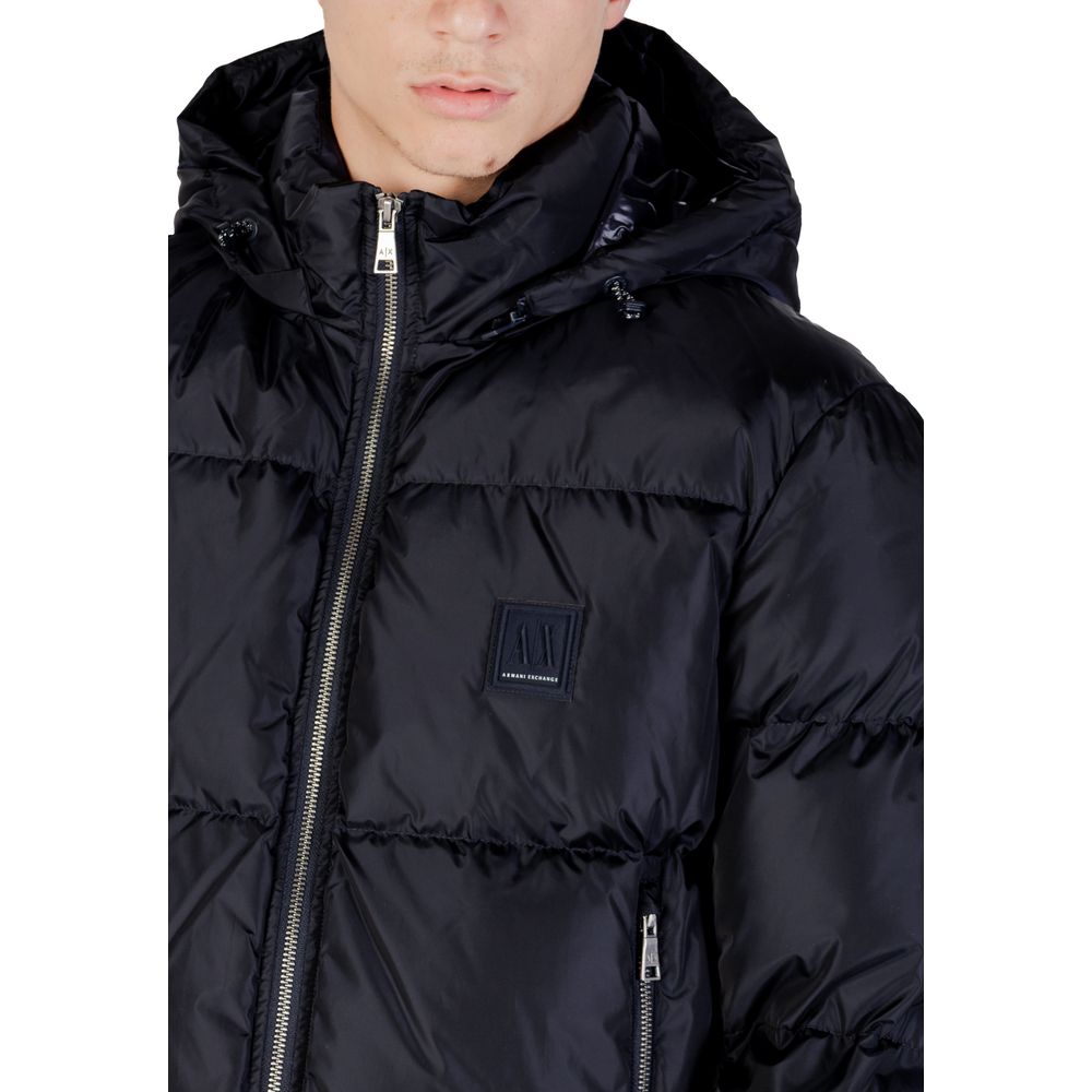 Blue Polyamide Coat