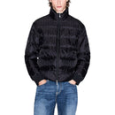 Black Polyamide Full-Length Jacket