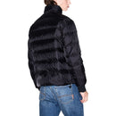 Black Polyamide Full-Length Jacket