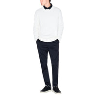 Cream Viscose Sweatshirt