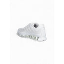 White Synthetic Athletic Sneakers