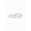 White Synthetic Athletic Sneakers