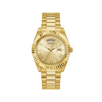 Gold Stainless Steel Dress Watch