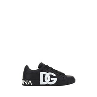 Black Calf Leather Bos Taurus Sneakers