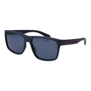 Blue Polycarbonate Sunglasses