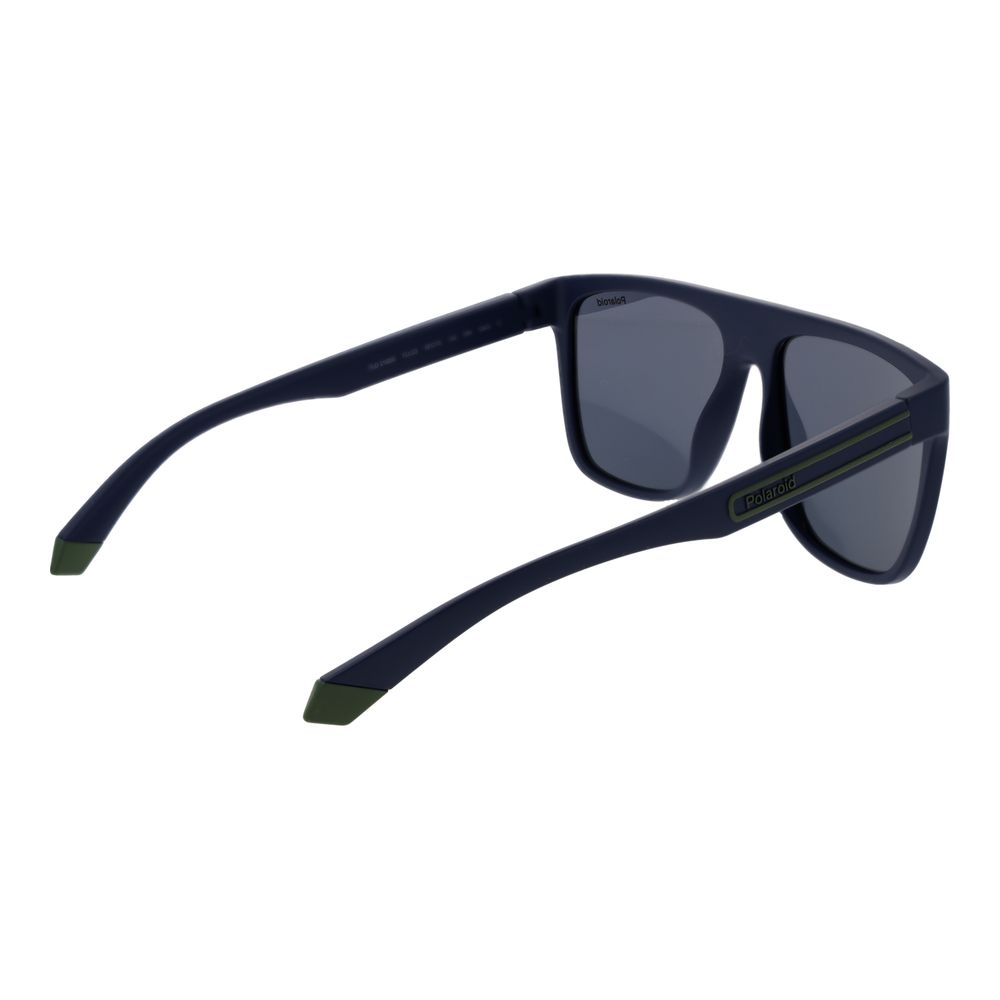 Blue Polycarbonate Sunglasses