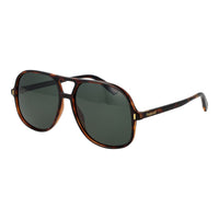 Brown Polycarbonate Sunglasses