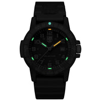 Black Resin Sport Watch