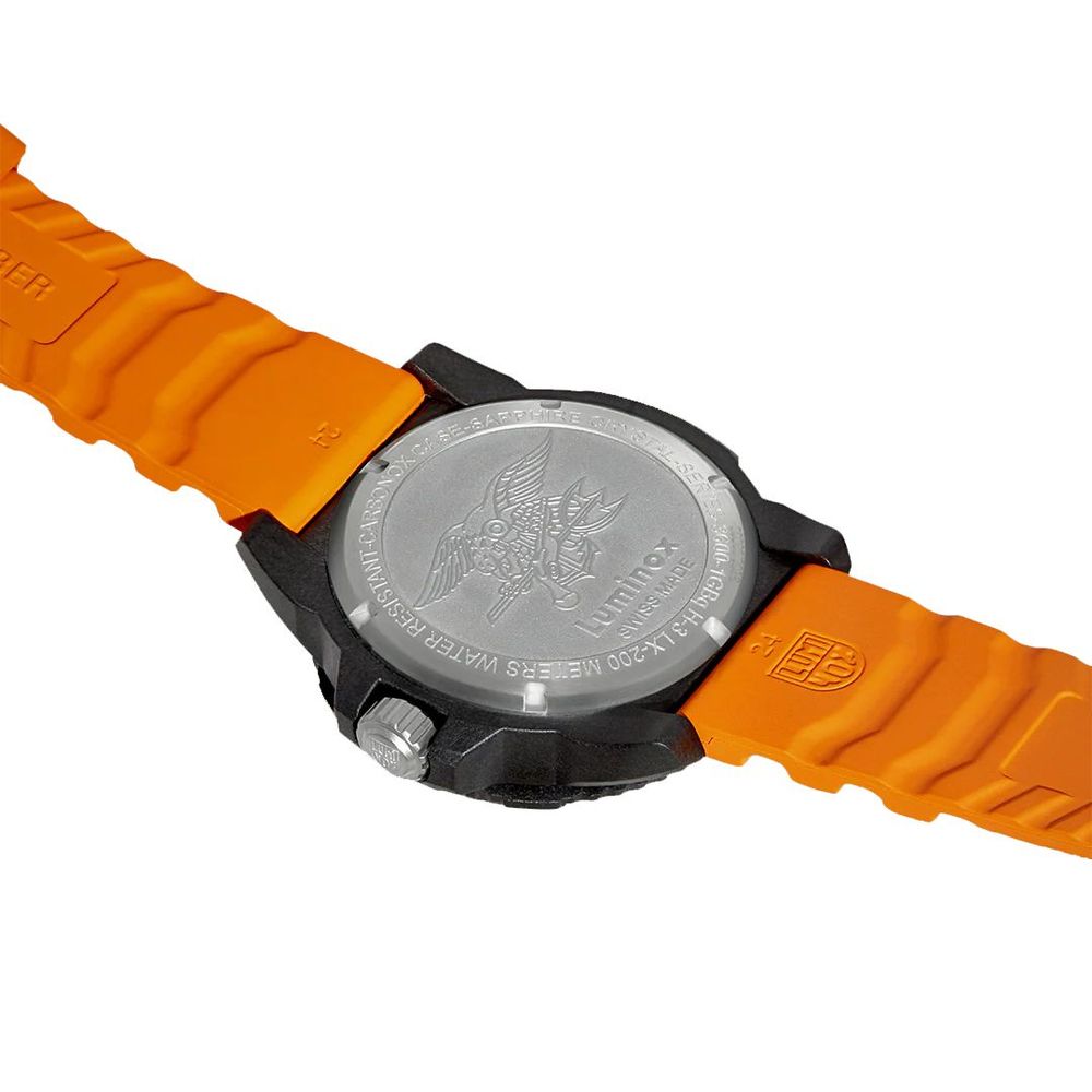 Orange Rubber Sport Watch