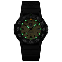 Black Rubber Sport Watch