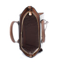 Beige Canvas Handbag