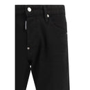 Black Cotton Slim Fit Jeans