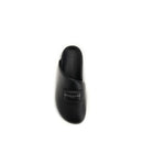 Black Calf Leather Bos Taurus Mules