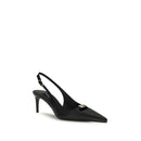 Black Calf Leather Bos Taurus High Heel Pumps
