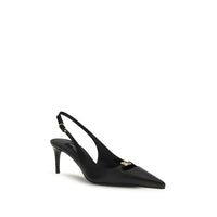 Black Calf Leather Bos Taurus High Heel Pumps