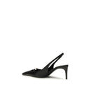 Black Calf Leather Bos Taurus High Heel Pumps