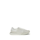 White Calf Leather Bos Taurus Athletic Sneakers