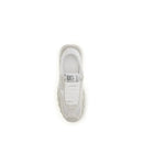 White Calf Leather Bos Taurus Athletic Sneakers